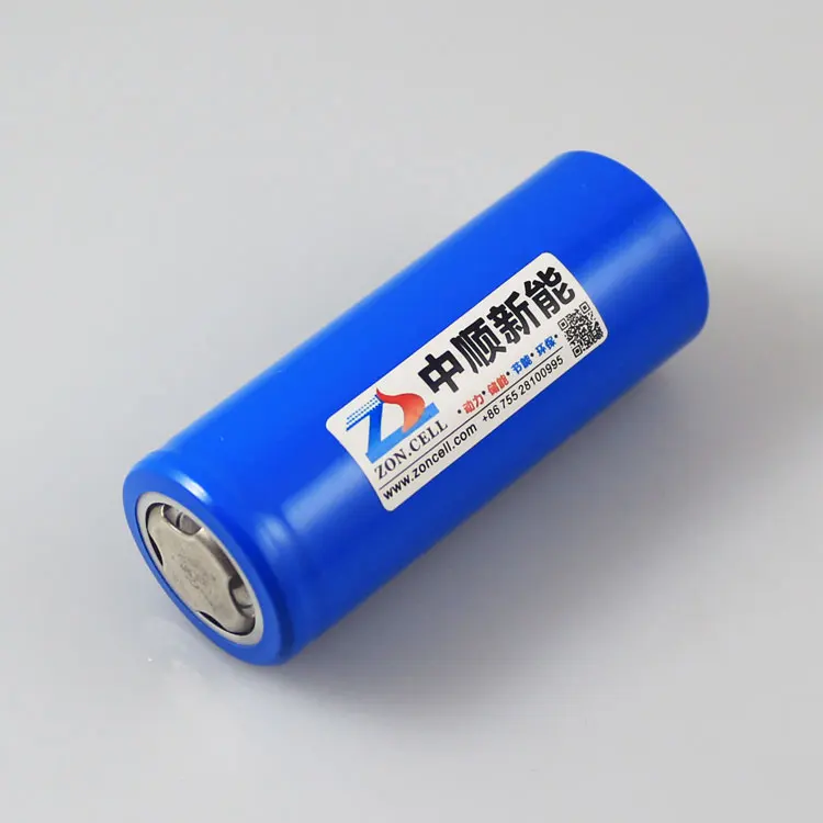 Цилиндрический литий-железо-фосфатный аккумулятор 3 2 в 3000 мач 26650 светодиодный