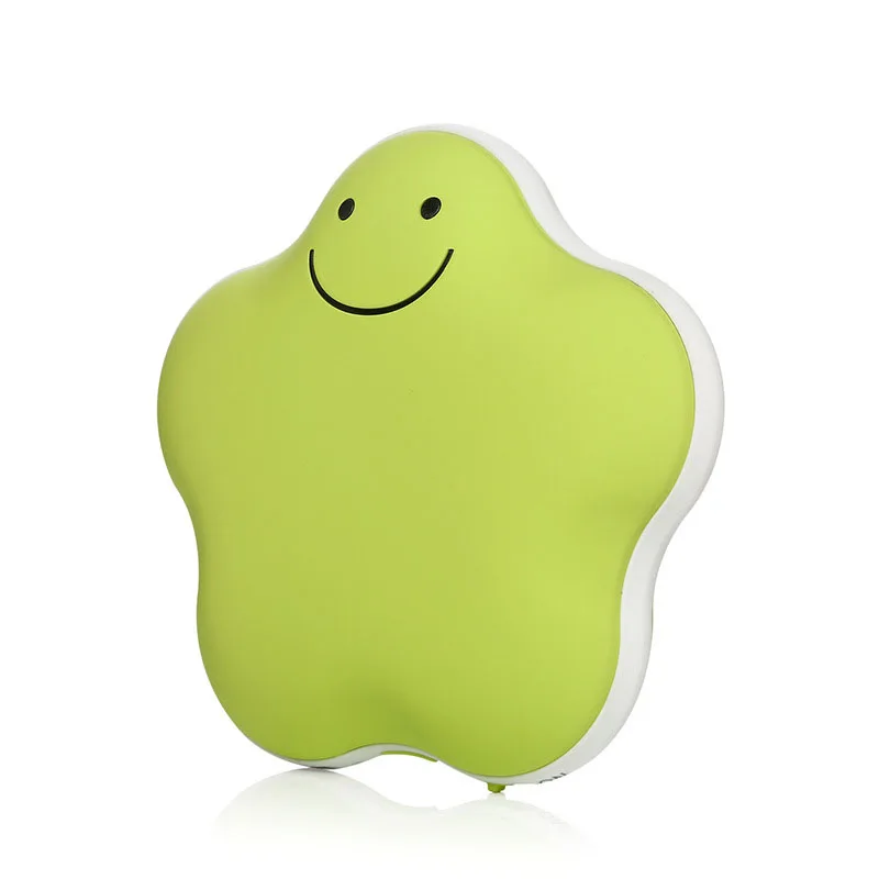 Cute Lucky Star USB Hand Warmer Portable Mini Rechargeable 3600mAh Mobile Power Bank External Charger for Cell Phones | Мобильные