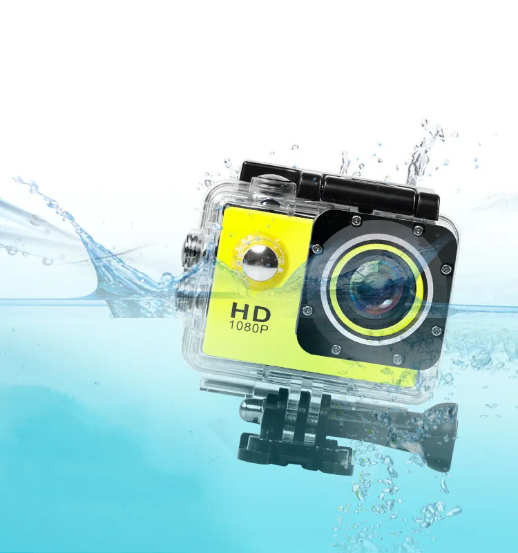 Full HD 1080P мини Экшн спортивная видеокамера для улицы Go Pro 2 &quotэкран Micro Cam DV камера с