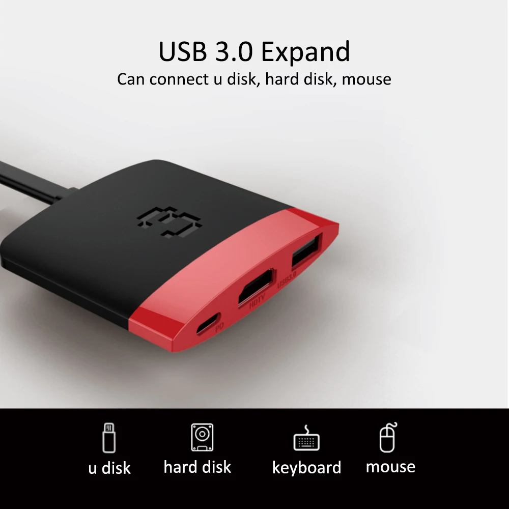 Thunderbolt 3 USB C type c к HDMI 4K USB3.0 PD 60W быстрая зарядка 3 в 1 usb-хаб для Macbook Pro samsung s9 s10 huawei Matebook