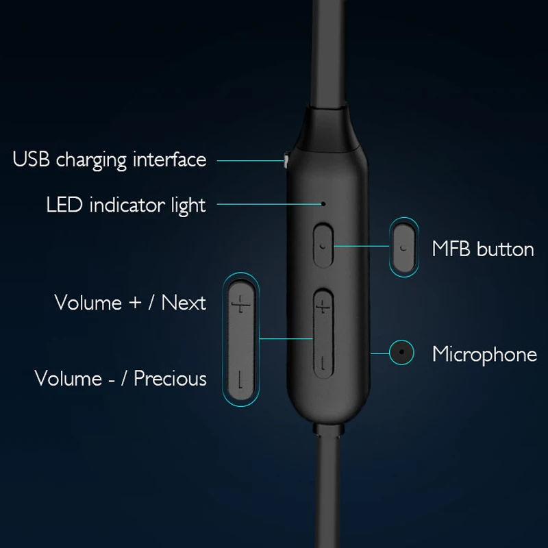 Dacom L10 Беспроводные наушники с активным шумоподавлением Bluetooth V4.2 Спортивные