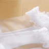 Летние носки для новорожденных детские с кристаллами маленьких девочек