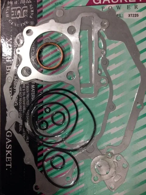 Бесплатная доставка для Yamaha XT225 Serow 225 полный комплект прокладок Двигательные коврики для ремонта двигателя автомобиля.