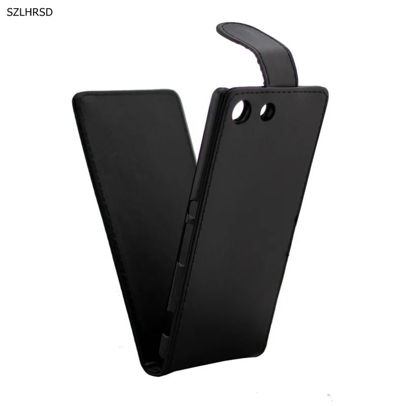 Винтаж Флип вверх и Подпушка кожаный чехол для Sony Xperia M5 Dual e5653 e5663 5.0 &quotТелефонные