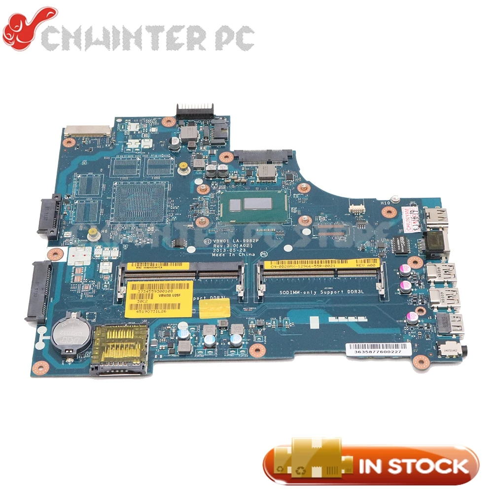 NOKOTION CN 0D28MX VBW01 LA 9982P для Dell Inspiron 15R 5537 3537 материнская плата ноутбука 2955U CPU Бортовая