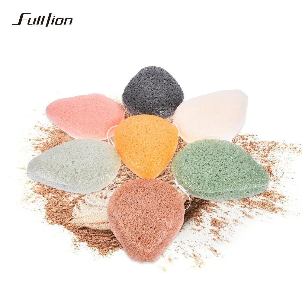 Fulljion Konjac Косметическая пуховка уход за кожей лица очищающая моющая губка