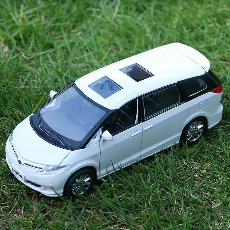 1:32 высокое моделирование Previa сплава модели литые автомобили игрушка тянет назад
