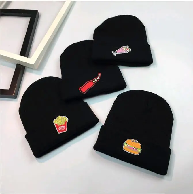2017 Корейская шерстяная шапка с мультяшным рисунком зимняя теплая Модная для