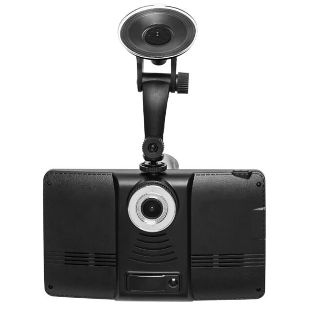 Автомобильный GPS навигатор на Android 7 &quot DVR FM Bluetooth Wi Fi Карта Европы/России