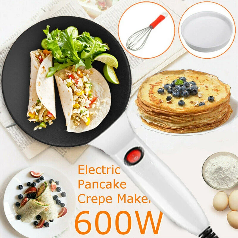

Electric Crepe Maker Pizza Pancake Machine Non-stick Griddle baking pan Cake machine kitchen cooking tools