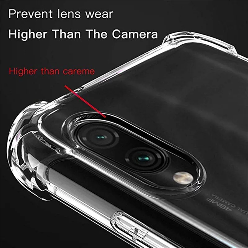 Airbags Cushion Shockproof Case For Samsung Galaxy M30S M20 M10 A10 A30 A50 C9 C7 C5 Pro XCover 4 S8+ Full Protection TPU Cover |