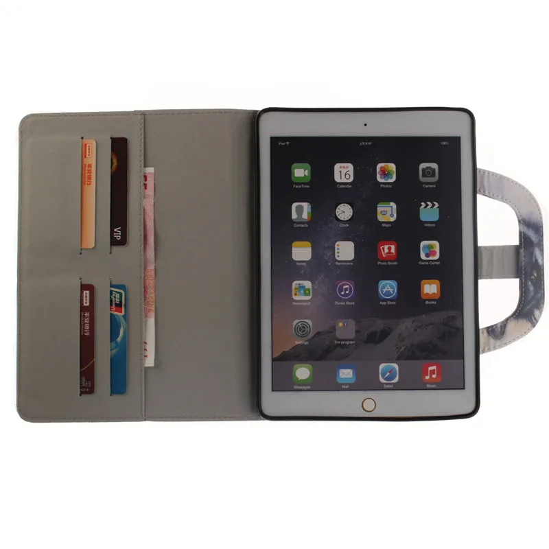 Wekays для Apple IPad Air 2 Портативный кожаный флип-чехол для собаки Чехол для IPad Air 2 IPad 6 чехол для планшета для IPad Air 2