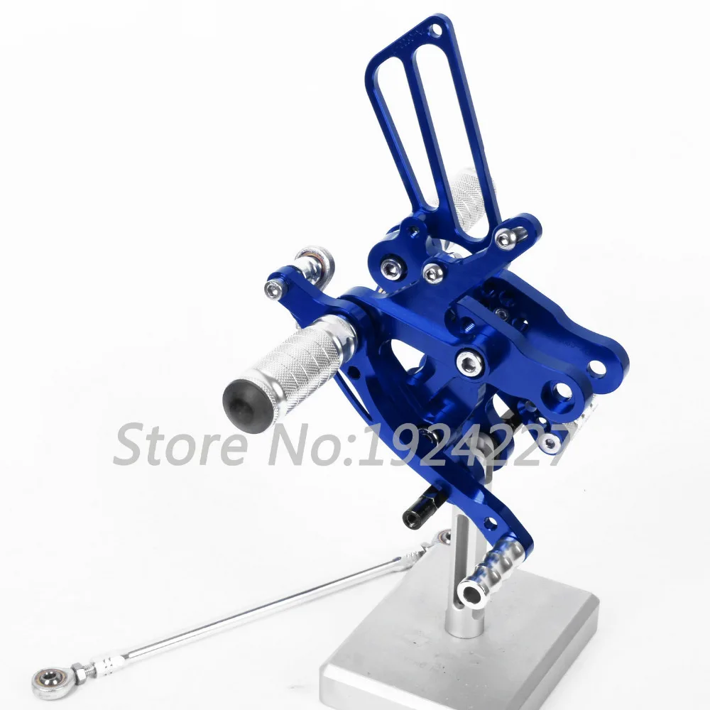 CNC Алюминиевые Подножки Rearsets задние наборы тормозной сдвиг для Honda CBR400RR NC29 1993 1999