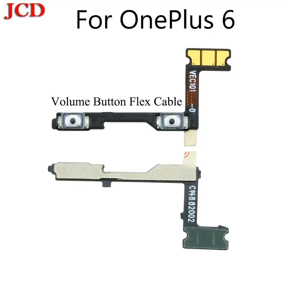 No10 6 Volume JCD боковой ключ кнопка громкости питания гибкий кабель Замена для OnePlus 1 One 2 3 3T A3000 A3003 5 5T 6 6T X Аксессуары для мобильных телефонов - Цвет: No10 6 Volume