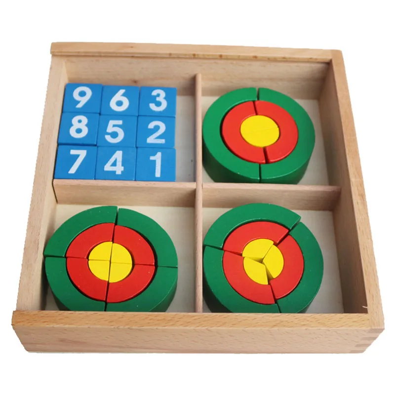 Детские игрушки Froebel набор из 15 предметов деревянная коробка инструменты для