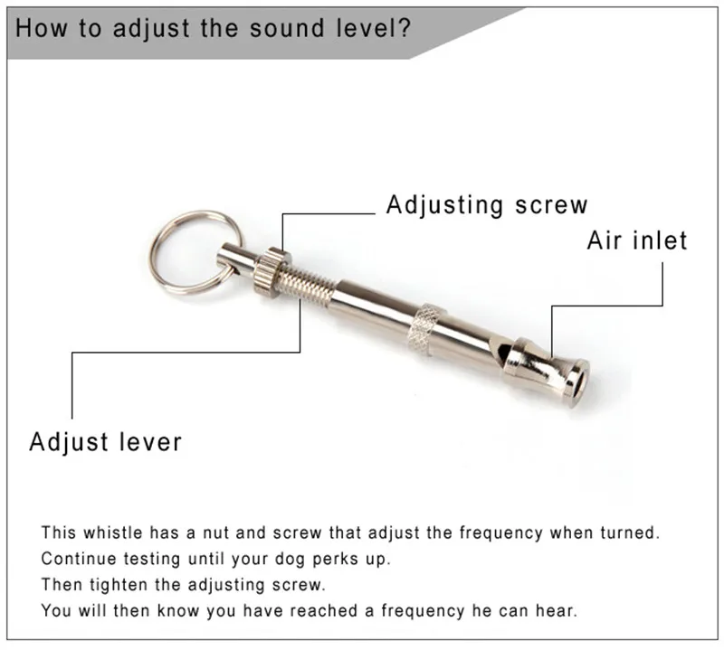 2 шт. товары для собак тренинги свисток из нержавеющей стали животные Щенок или
