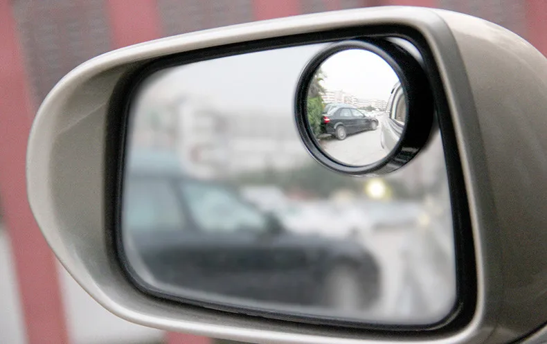 2шт Авто сторона 360 широкоугольное круглое выпуклое зеркало автомобиль слепое