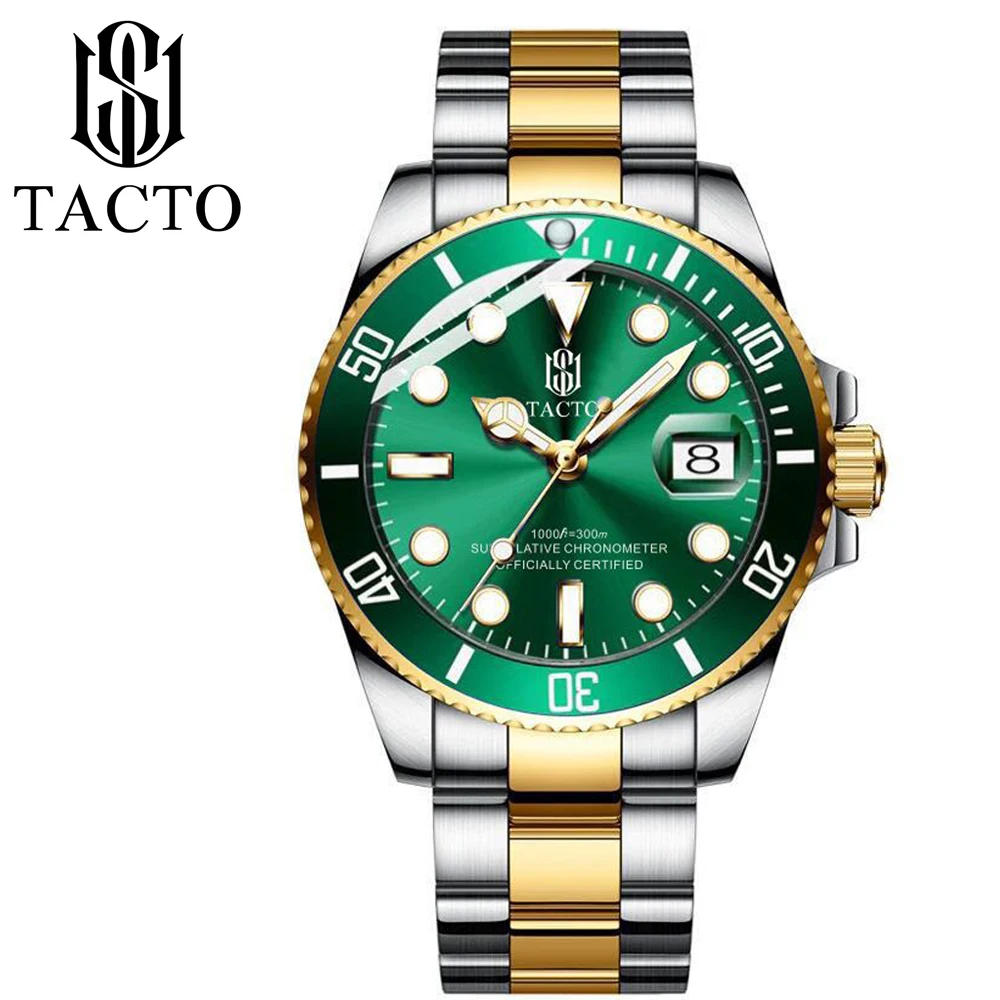 Новое высокое качество роскошные мужские часы Керамика ободок сапфировое Стекло