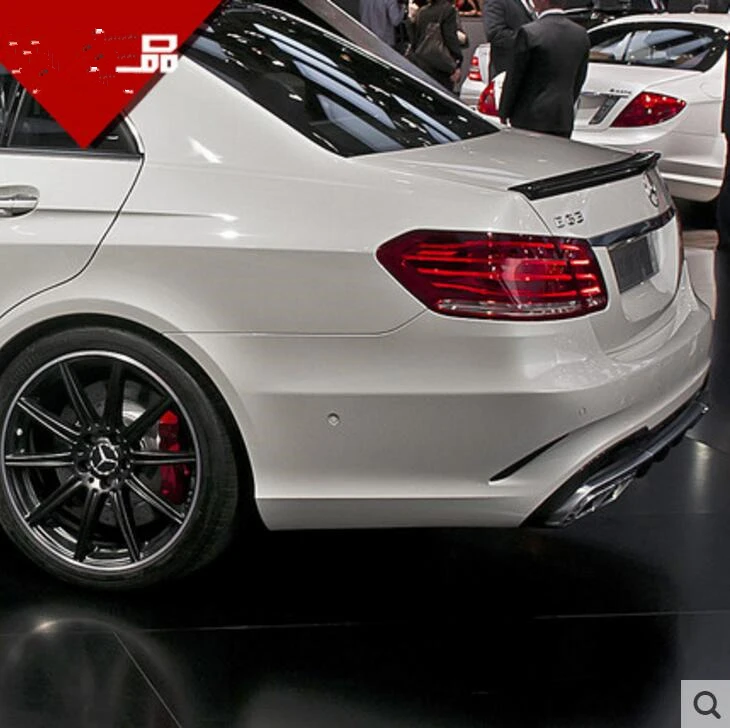 Для Benz W212 E63 E200 E260 E300L 2005-2016 Заднее Крыло Спойлер магистральные Загрузки Крыла