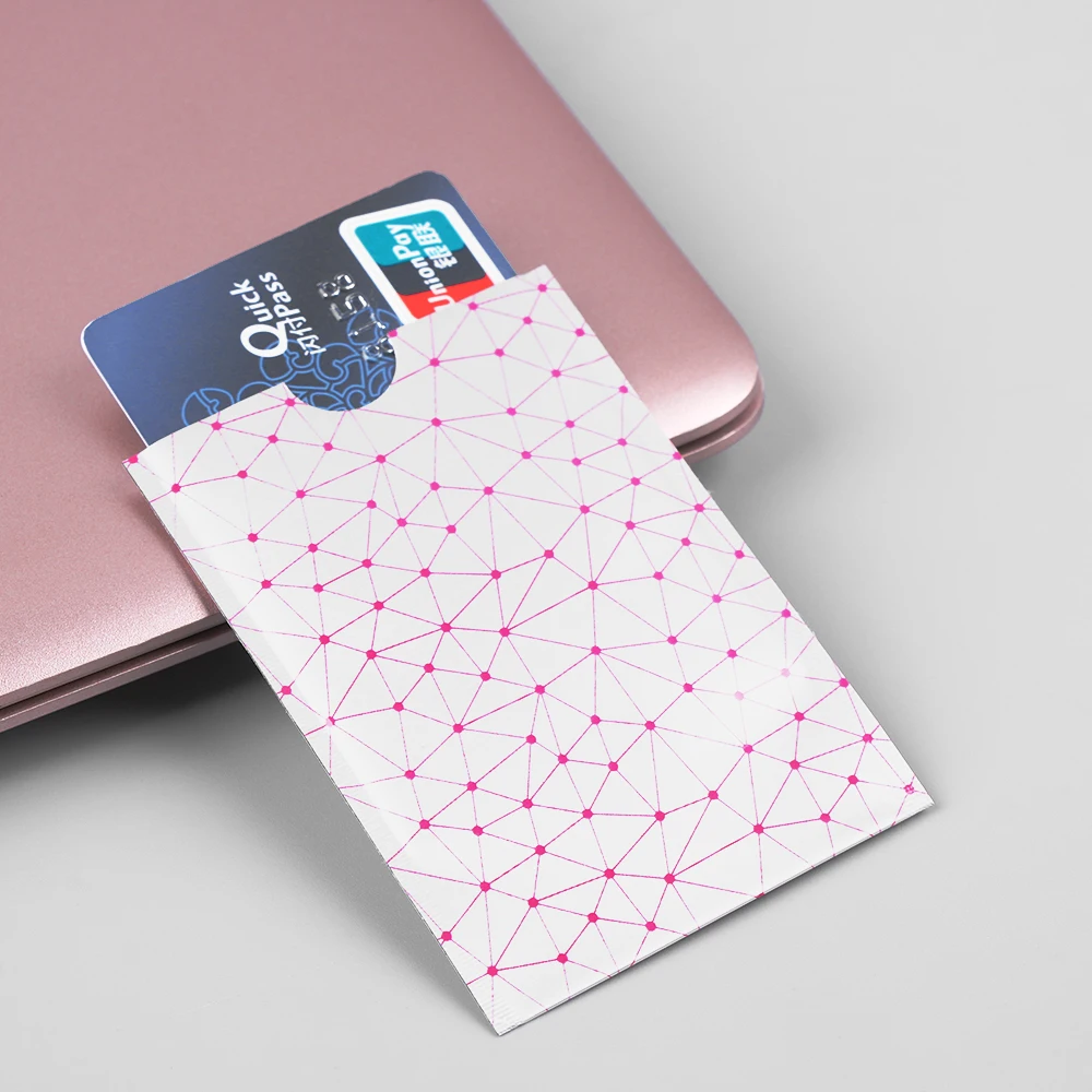 Чехол для банковских карт с защитой от кражи 10 шт./упак. rfid-карт металлический