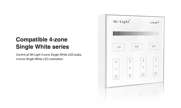 2,4G беспроводной Mi светильник T1/T2/T3/T4/B0/B1/B2/B3/B4/B8 яркость/CT/RGB/RGBW/RGB+ CCT светодиодная умная панель дистанционного управления светильник контроллер