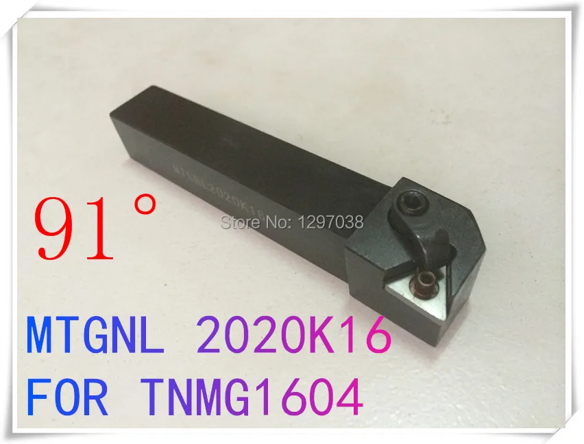 

Free Shipping MTGNL 20*20*125mm External Turning Tool External Clamping Locked Lathe Tool Holder For Lathe TNMG1604 Inserts