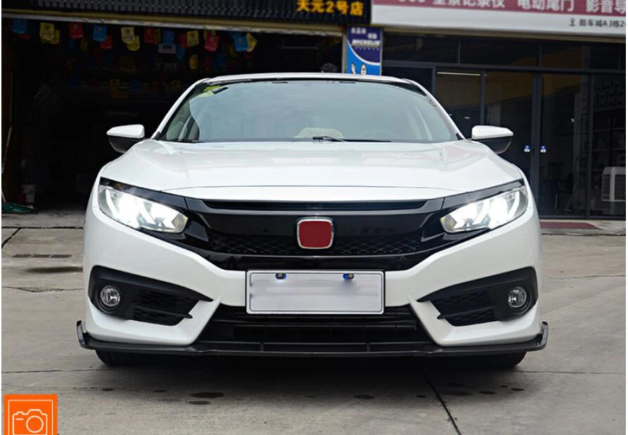 2 шт. автостайлинг фары для CIVIC 10th фары DRL год светодиодные ходовые огни биксеноновые фары противотуманные фары