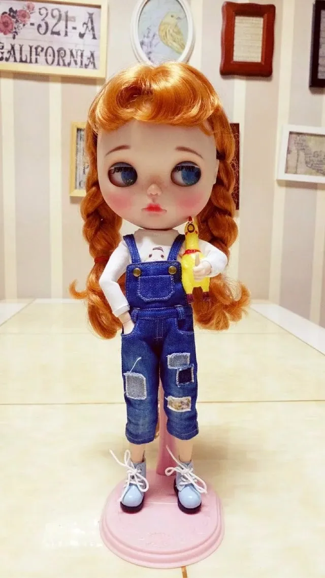 1 пара милые мини 1/6 Ботинки martin Blyth кукольная обувь для Pullip, Licca, Azone, OB, 1/8BJD кукольная одежда аксессуары игрушки