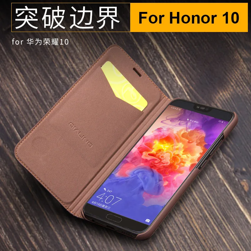 Чехол из натуральной кожи в стиле ретро для Huawei Honor 10 деловой чехол телефона Honor10