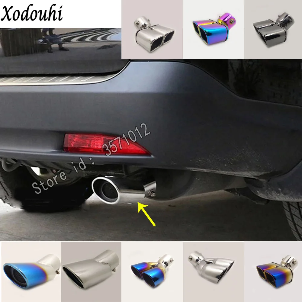 Для Honda CRV CR V 2012 2013 2014 2015 2016 глушитель для крышки автомобиля внешний выхлопной