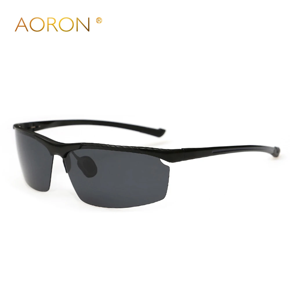 Aoron алюминиево магниевый мужские солнцезащитные очки поляризованные спортивные