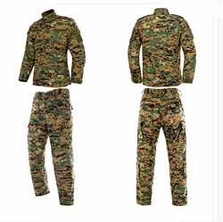 camouflage7 Тактический БДУ Мультикам Униформа камуфляж страйкбол Пейнтбол Охота Одежда армейский военный боевой костюм - Цвет: camouflage7