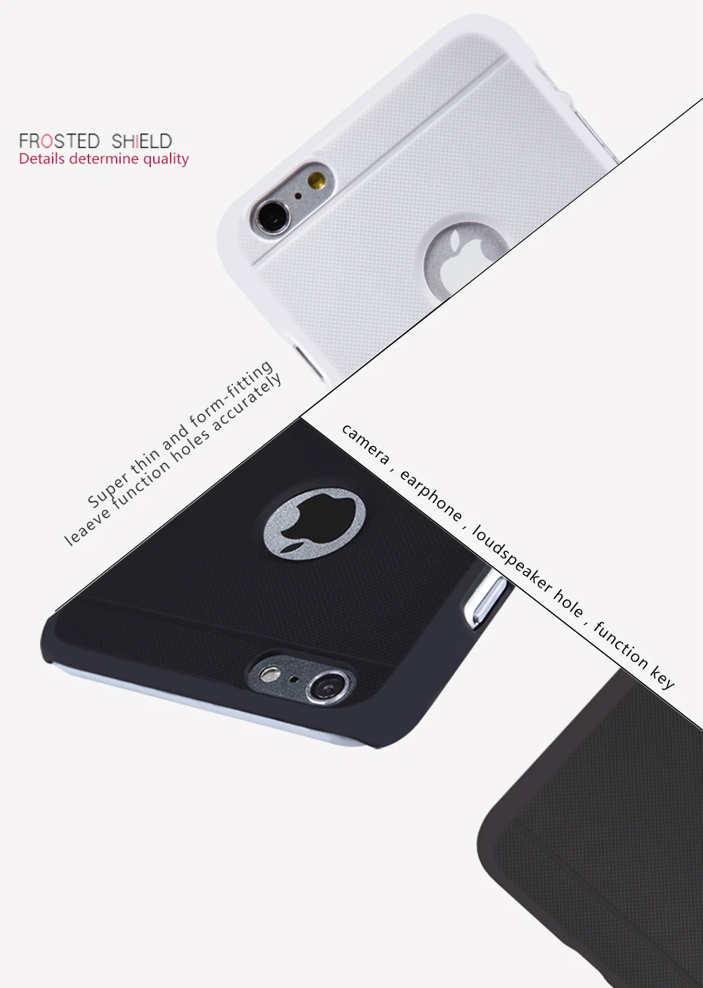 Для iphone 6s чехол Nillkin Высокое качество Супер Матовый щит для iphone 6 6s