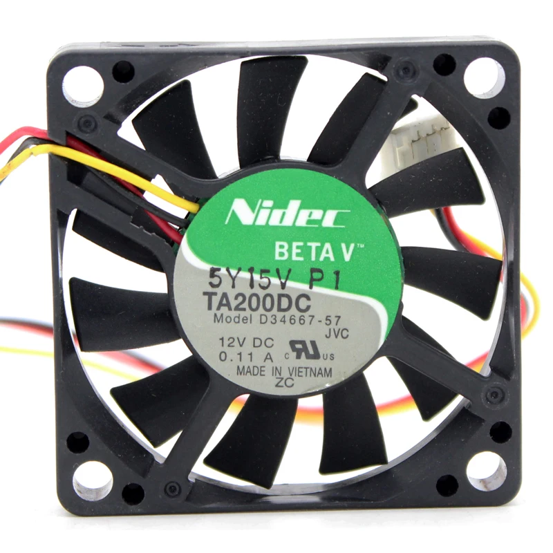 

Brand new original TA200DC D34667-57 5cm 5010 50x50x10mm 50mm fan 12V 0.11A ultra-thin silent cooling fan