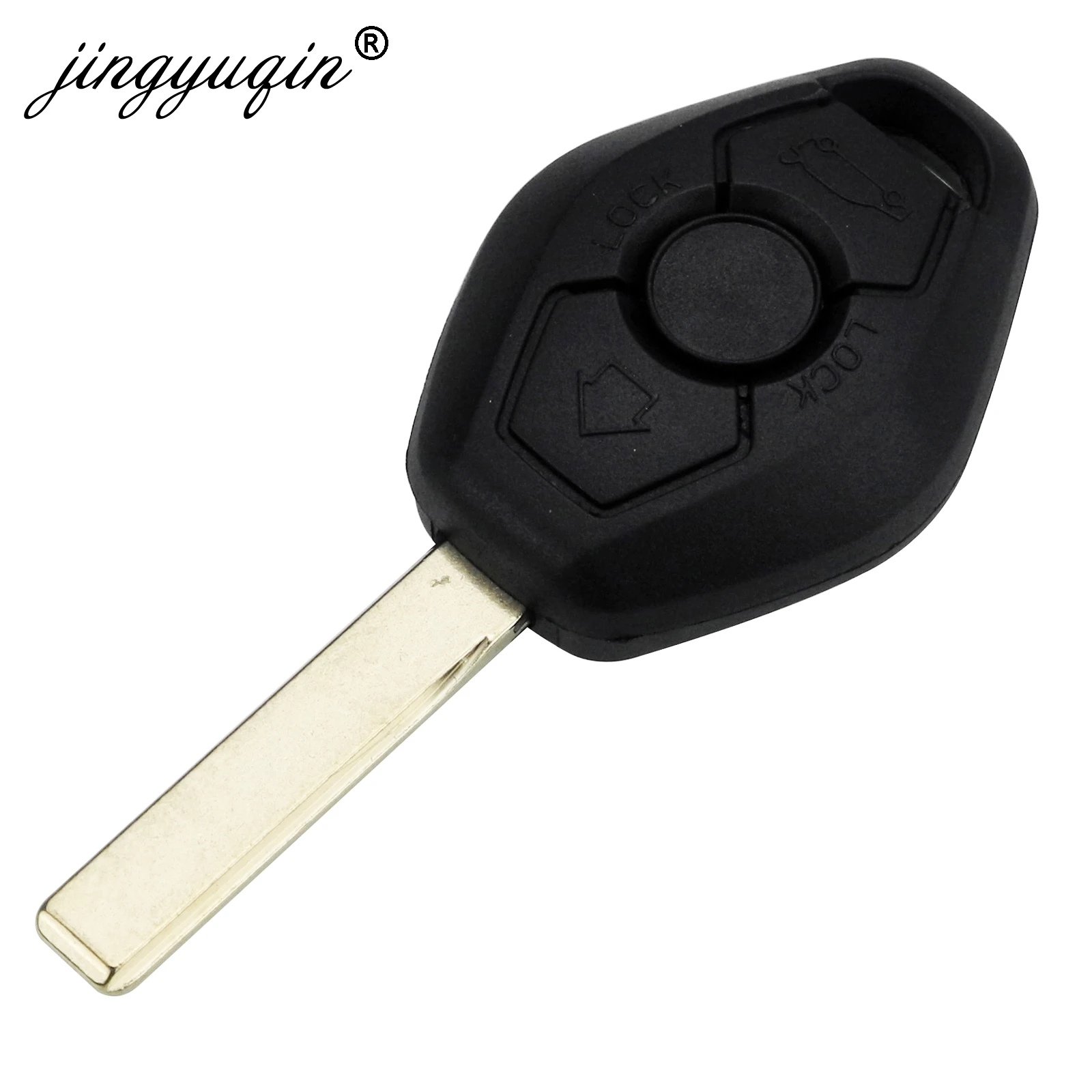 Jingyuqin 10 шт. Автомобильный Дистанционный Ключ DIY для BMW EWS 1/3/5/7 серии X3 X5 Z3 Z4 с чипом