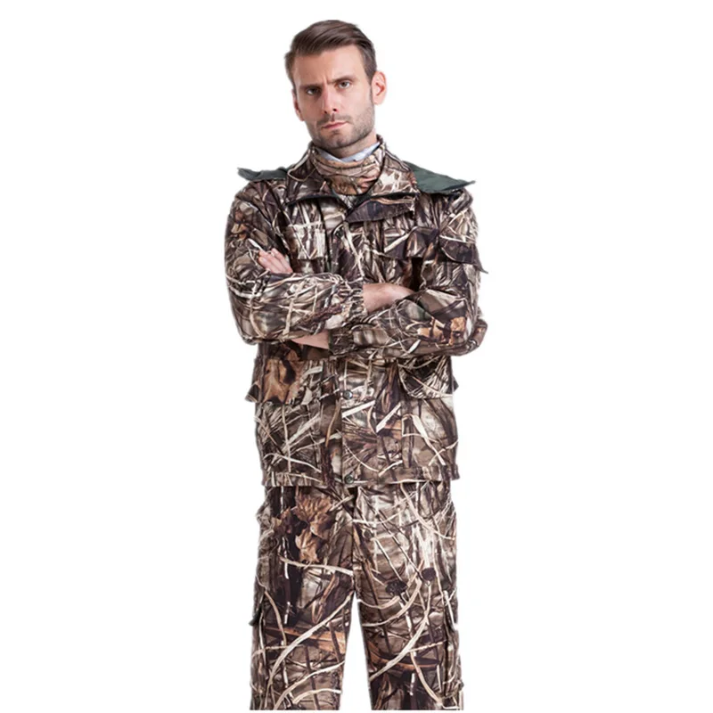 Открытый Bionic Camo одежда костюм оверсайз камуфляж снайпер водонепроницаемый
