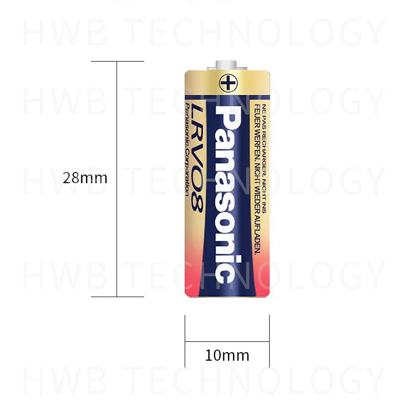 Оптовая продажа 5 шт./лот новинка 12 В ультращелочная батарея Panasonic A23 23A/аварийные
