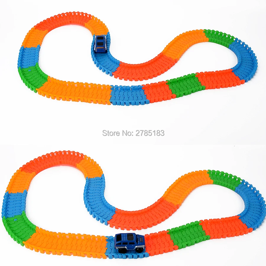 Литье под давлением DIY сборка головоломка транспортные средства Игрушка Горки