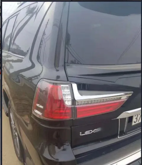 Спойлер для Lexus LX570 крыло 2016 2017 2018 2019 украшение автомобиля некрашенный и цветной