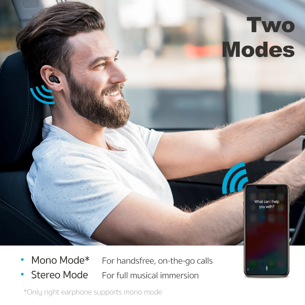 ESR наушники вкладыши TWS с мини Беспроводной Bluetooth 5 0 Шум шумоподавления IPX5 HD стерео