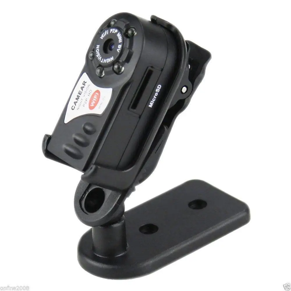 8GB Card+Mini DV Wireless Wifi Camera P2P Video Recorder DVR Night Vision Q7 | Безопасность и защита