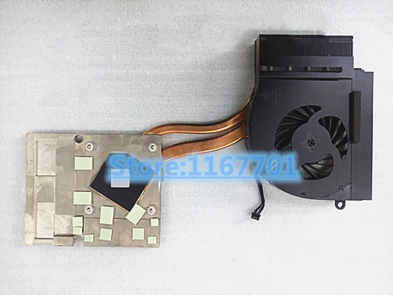 

New ORG Laptop/Notebook GPU Graphics card cooling Radiator heatsink&Fan for HP Zbook 17 G1 G2 768730-001 AT0TK006DA0 AT0TK006FC0