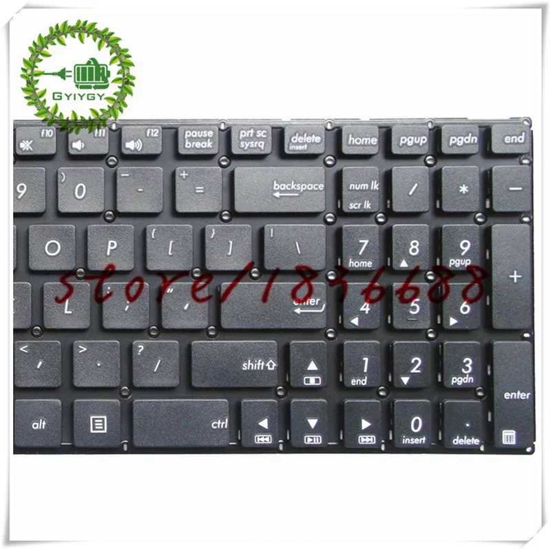GYIYGY keyboard for ASUS K555 X 555 X555L X551MA X551MAV R556L A555L Laptop Keyboard | Компьютеры и офис