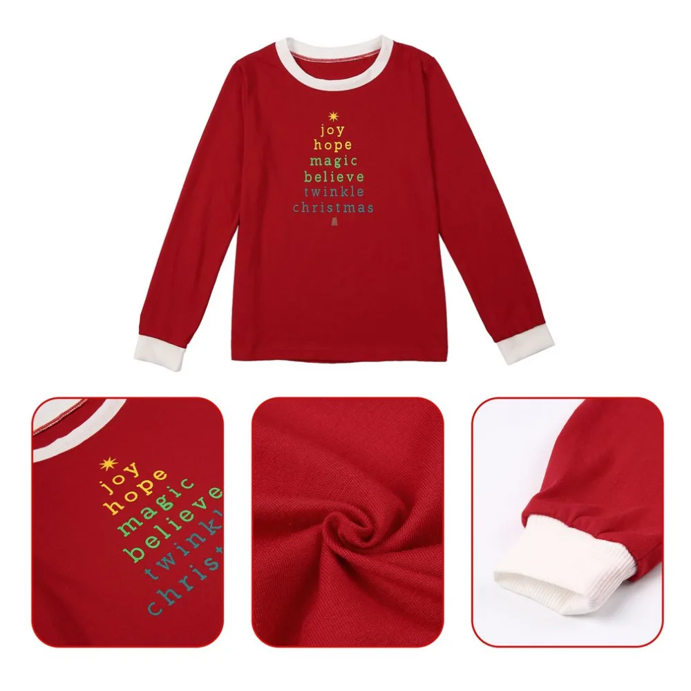 Рождественская Пижама с надписью Moose для взрослых и детей | Женская одежда