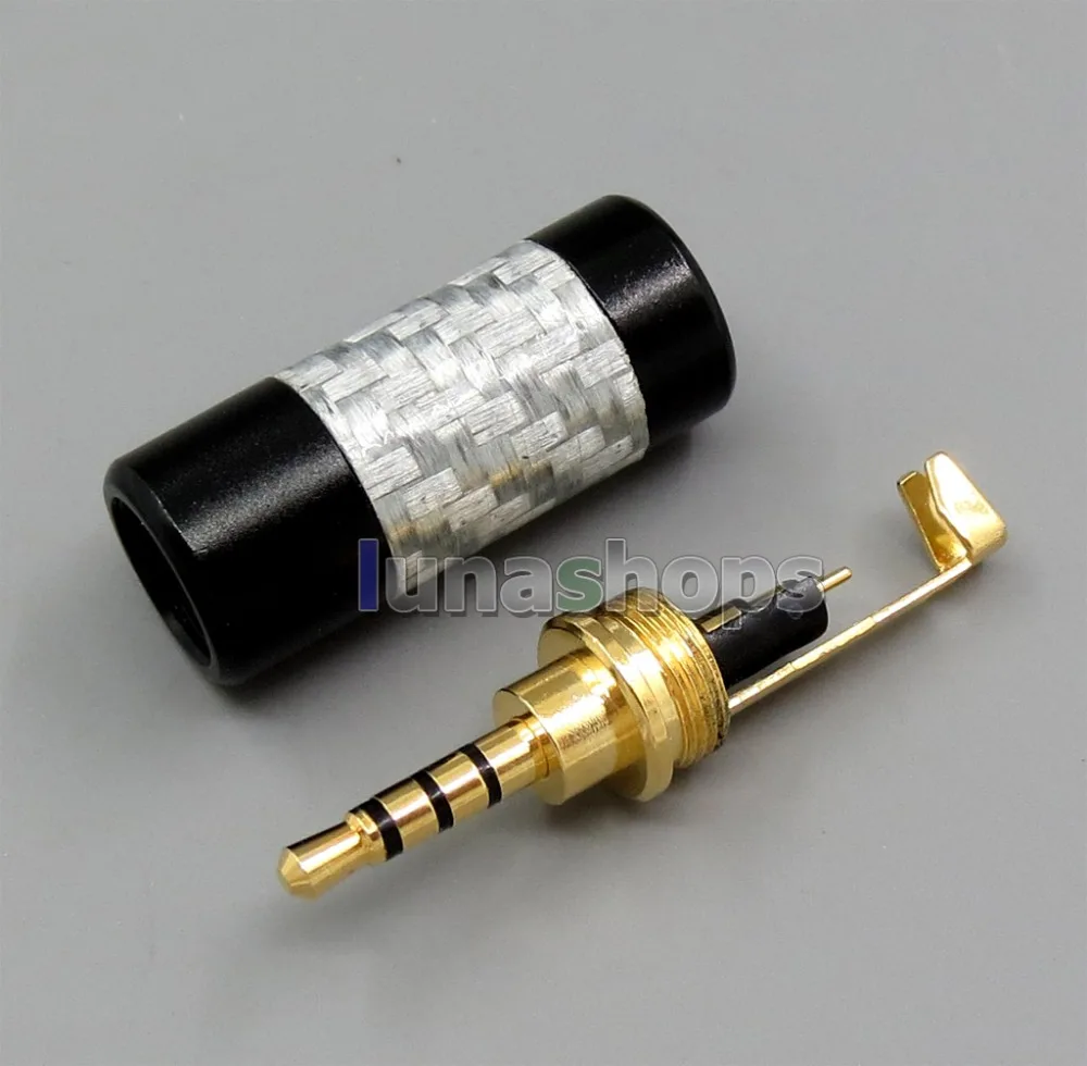 LN005603 легкий углерод Shell 2 5 мм 4 полюса Гррп переходник для Astell & Kern AK380 AK240 AK100i II