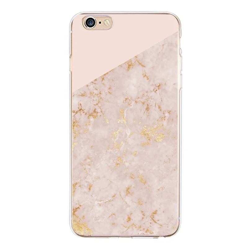 Dancer Soft Clear TPU Phone Case For iPhone 4/4s 5 5s 6 6plus 7 8plus x Protect Moon Marble Print Cover Free Shipping | Мобильные