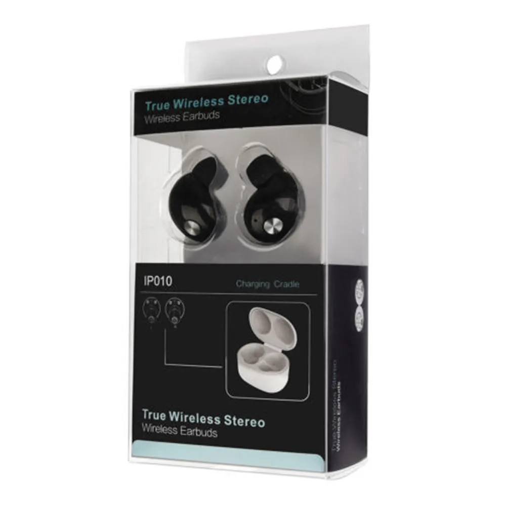 TWS bluetooth гарнитура IP010 беспроводные 3D стерео наушники двойные спортивные с