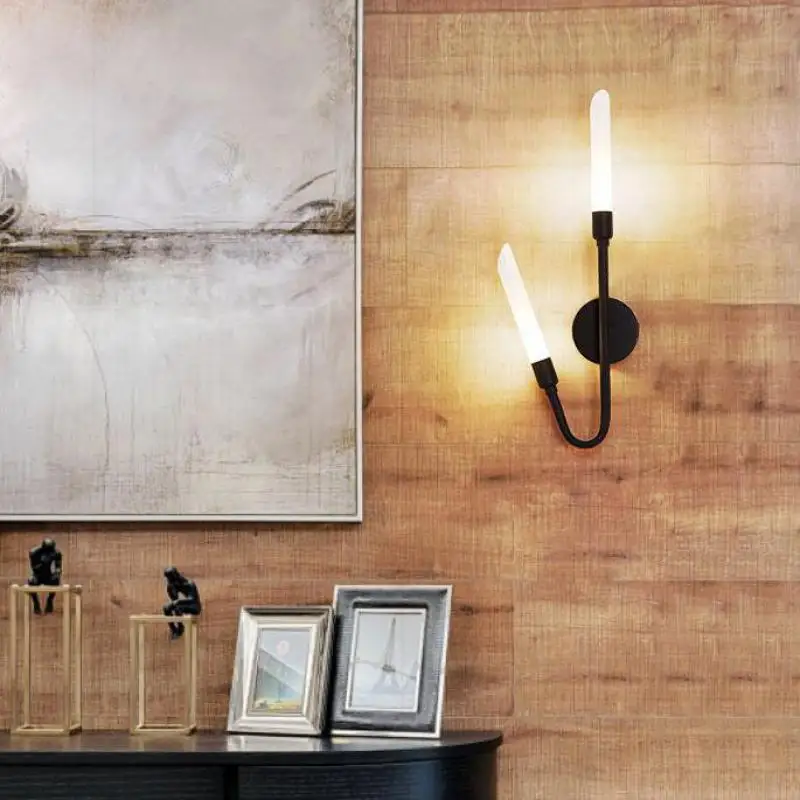 Светодиодный настенный светильник 6 Вт для ТВ фона современный с 2 головками G9