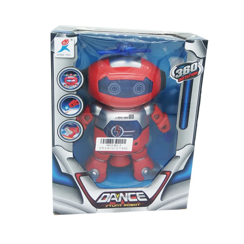 360 Вращающийся танцор робот игрушка Музыкальные Прогулка облегчить электронная