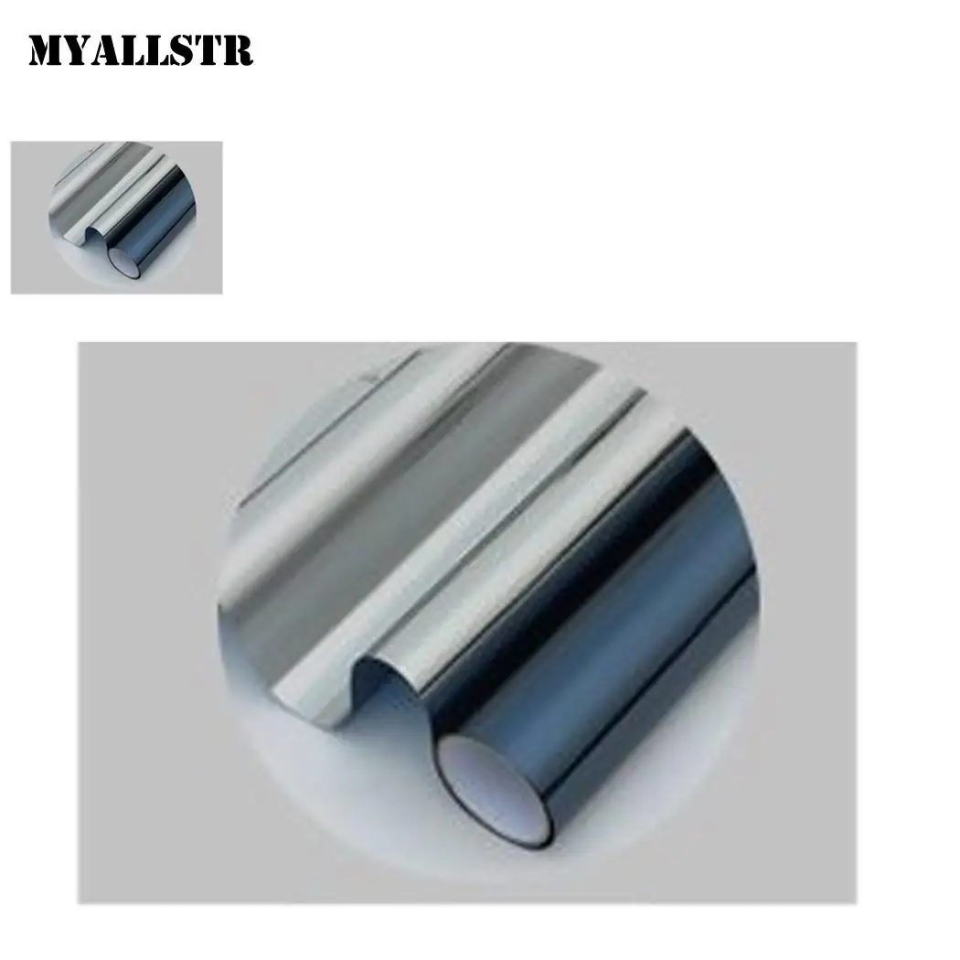 Светоотражающая пленка для окон Изоляционные Окна зеркальные наклейки УФ стекло